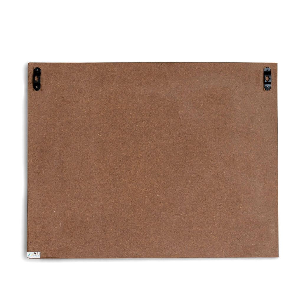 IVEI Metal board, Pinboard, Whiteboard with Calendar - Set of 2- Grey