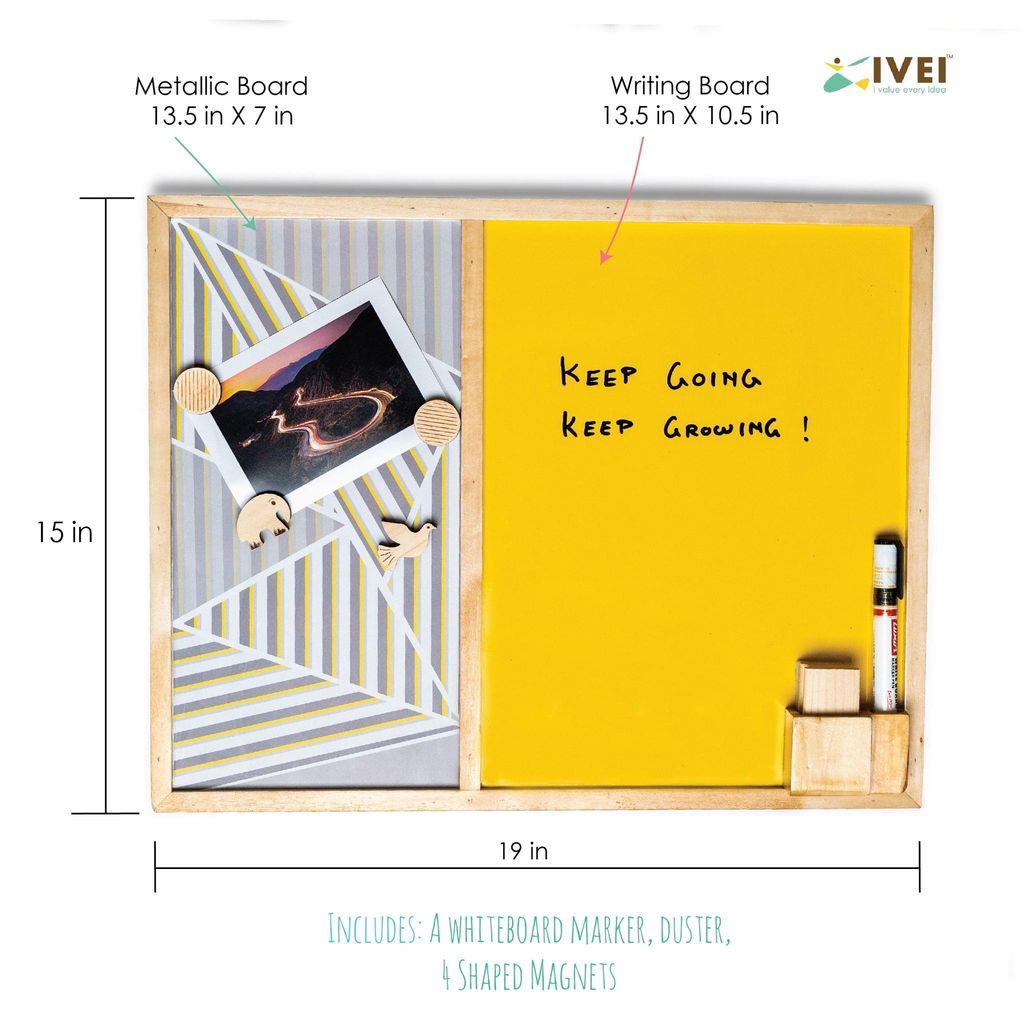 IVEI Metal Board with Writing Board