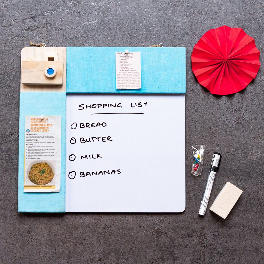 IVEI Pin Board + Whiteboard, Combination Board Camera