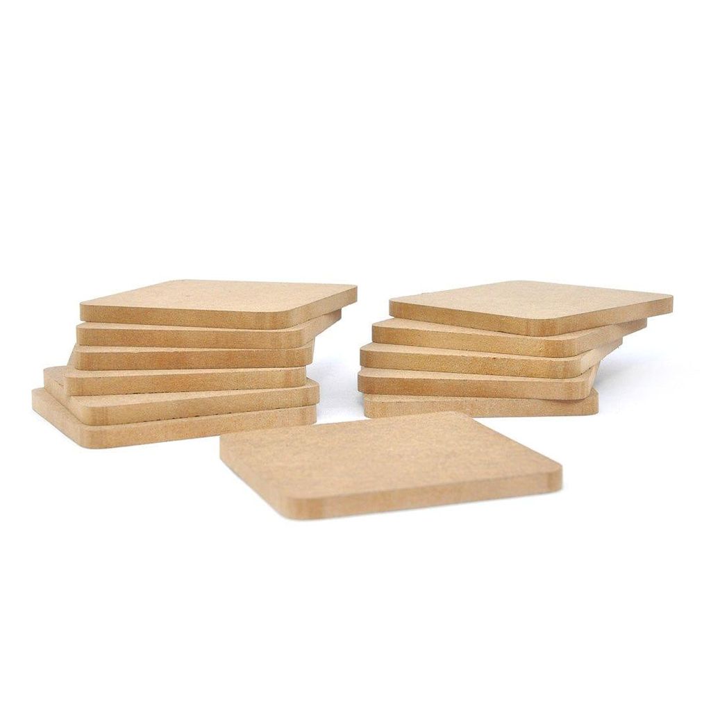 IVEI DIY Coaster (set of 12) - 4in X 4in