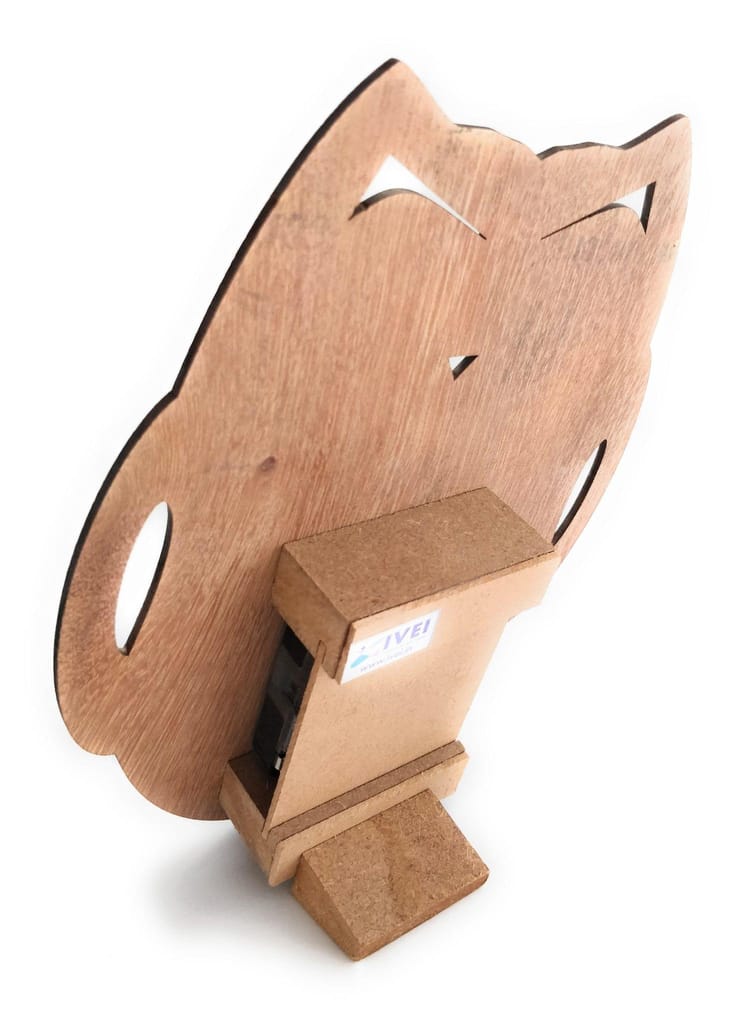 IVEI Green Owl Table Clock -Desk Clock