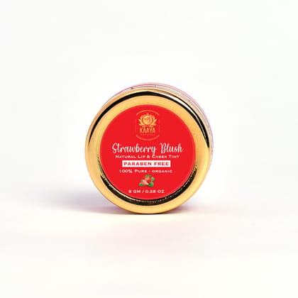 Kaaya Natural Strawberry Blush Lip, Cheek Tint