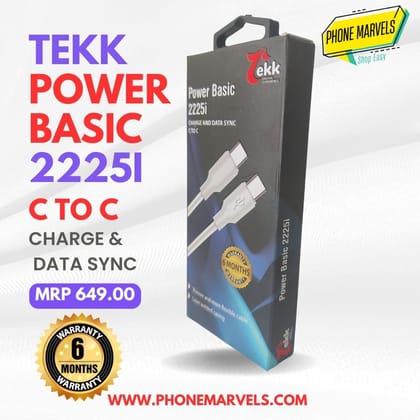 TEKK FAST CHARG AND DATA TRANSFER CABEL  C TO C