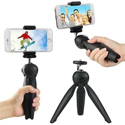 Mini Tripod Stand Mobile Mount Clip YT-228 for Digital Camera DSLR iPhone Android Phone Smartphones Selfie Sticks Universal Mobile Holder