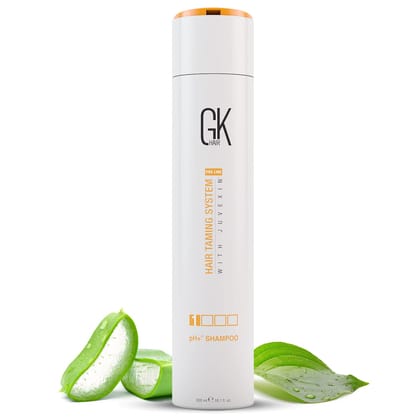 GK HAIR Global Keratin ph+ Pre-Treatment Clarifying Shampoo 300ml | Keratin Shampoo for Oily Scalp, Curly Hair | Sulphate and Paraben Free Shampoo for Women & Men