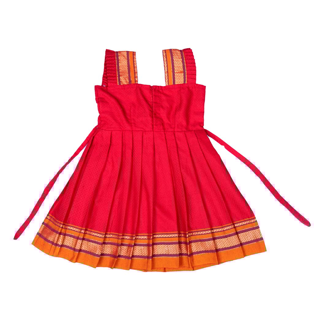 Red Khun Frock for girls