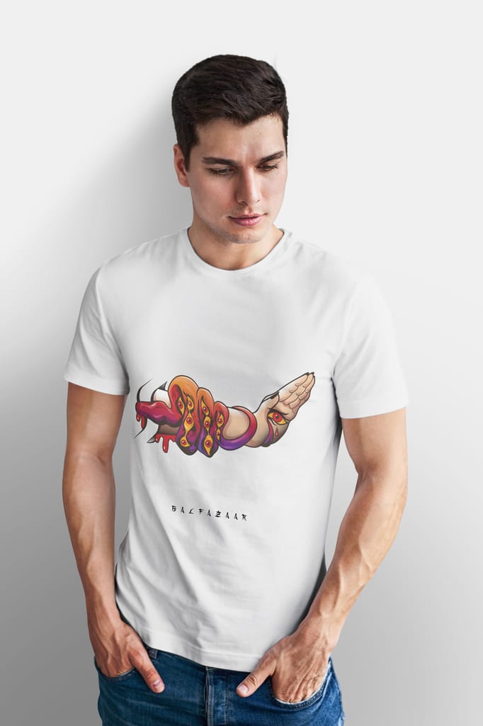 BALFA-MEN-TSHIRT-HAND TATOO