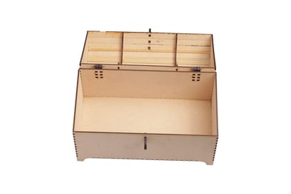Dbeautify MDF Treasure Box for Jewellery and similar small articles for kids