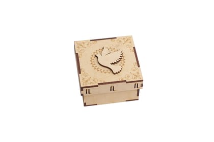 Dbeautify MDF Bird Box for Jewellery and similar small articles for kids