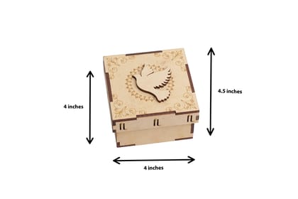 Dbeautify MDF Bird Box for Jewellery and similar small articles for kids Dbeautify MDF Bird Box for Jewellery and similar small articles for kids