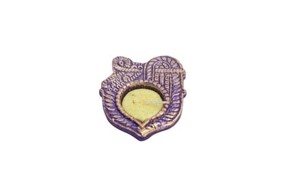 Dbeautify 'Shri' Handmade Diya with Candles (3 diyas) Dbeautify 'Shri' Handmade Diya with Candles (3 diyas)