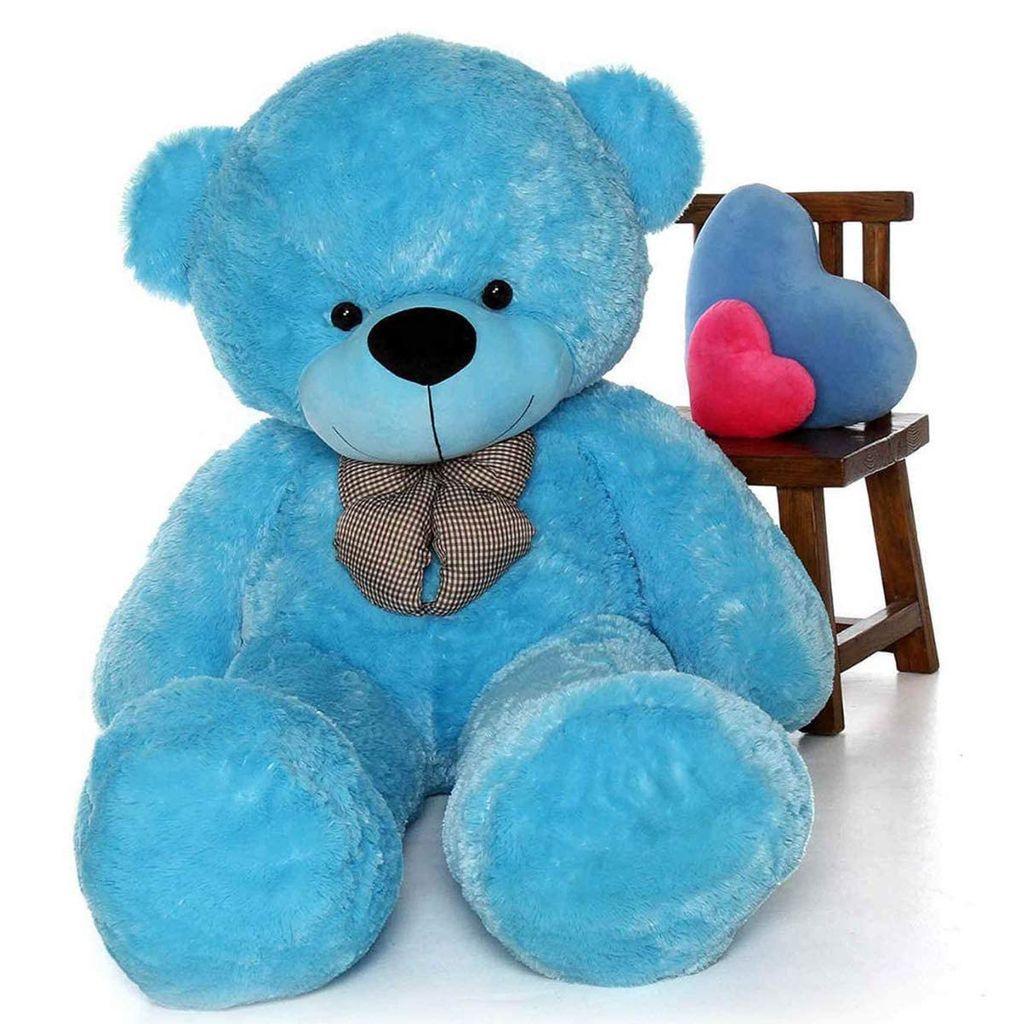 Soft Toys Teddy Bear 3 feet, Blue - Toys and Games | Buy online on ZillyBuy