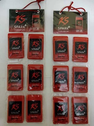 Kamasutra KS Pocket Perfume Unisex 216 ml, 12 Pcs
