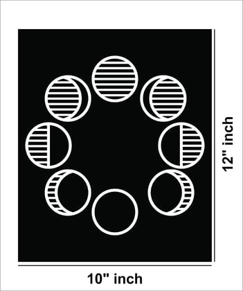 Dbeautify Round Shape Design MDF Wooden Wall Hanging for Home Bedroom & Office Decoration in Black Color Size 12 Inches Dbeautify Round Shape Design MDF Wooden Wall Hanging for Home Bedroom & Office Decoration in Black Color Size 12 Inches
