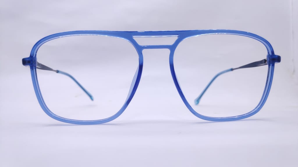 Unbreakable Spectacle Frame by blue colour