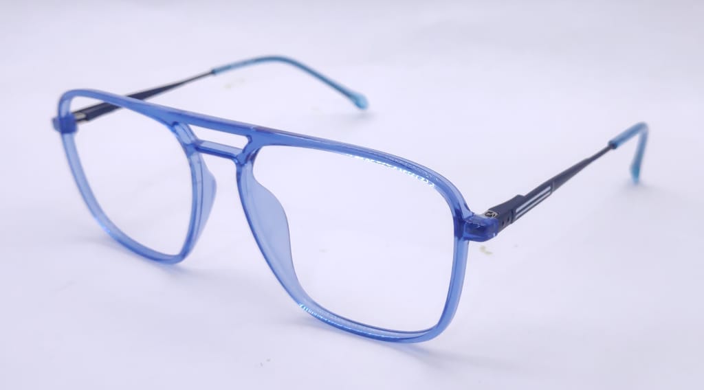 Unbreakable Spectacle Frame by blue colour