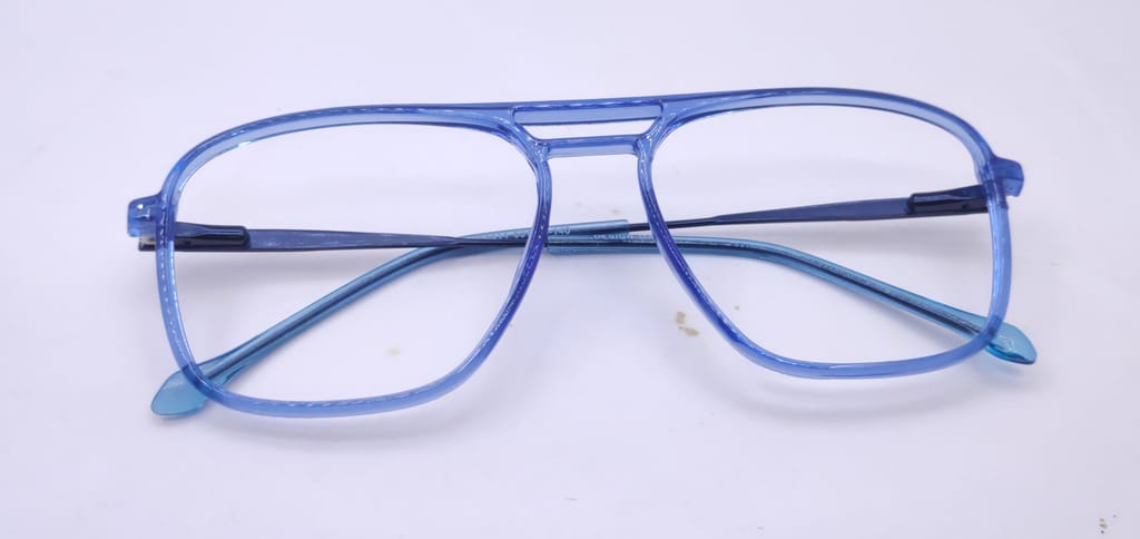 Unbreakable Spectacle Frame by blue colour