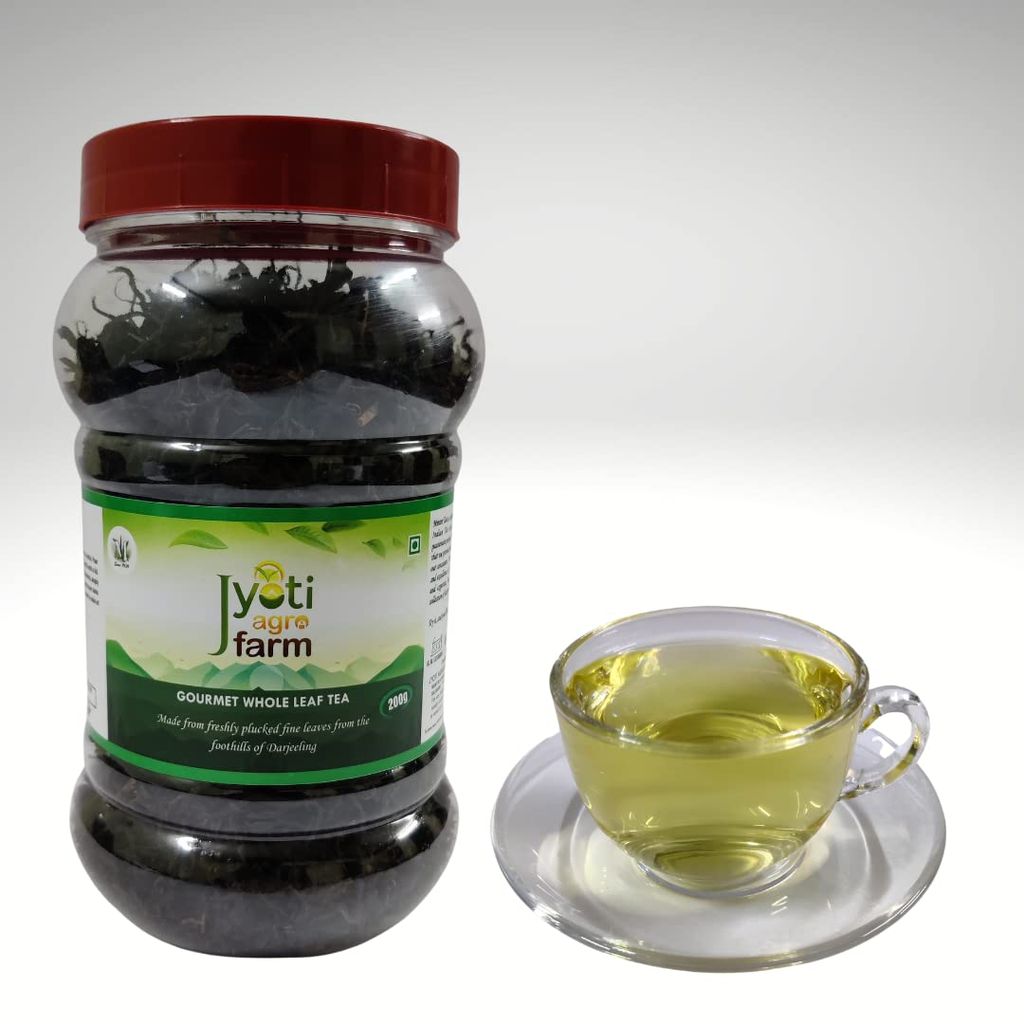 Premium Natural Green Tea | Exotic Virgin | From the foothills of Darjeeling | Jyoti Agro Farm 200g pack | MINTRI TEA