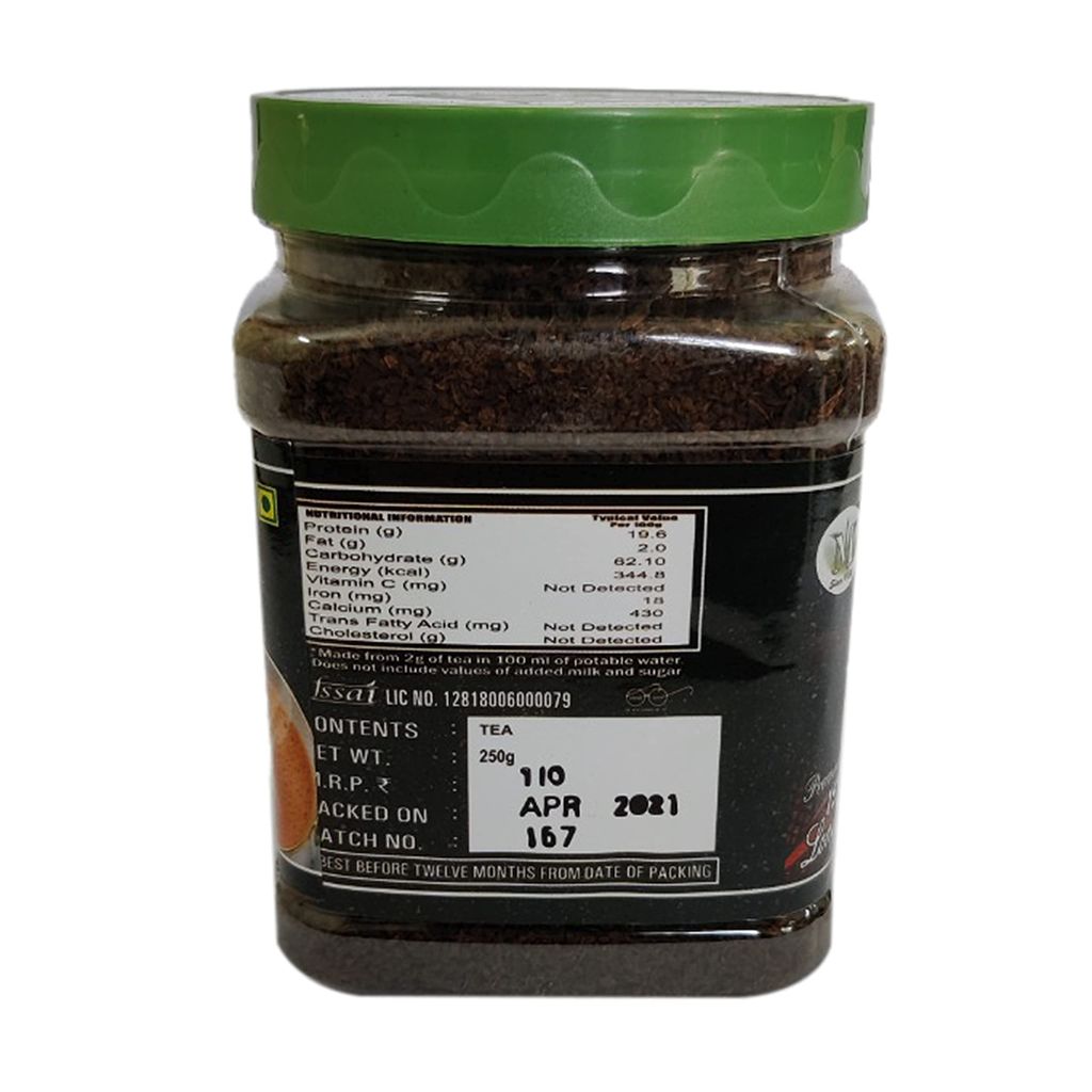 MINTRI TEA - Premium Tea blended with guaranteed 15% long leaves | BlackGold Legacy 250gms (Pack of 2 or Pack of 4)
