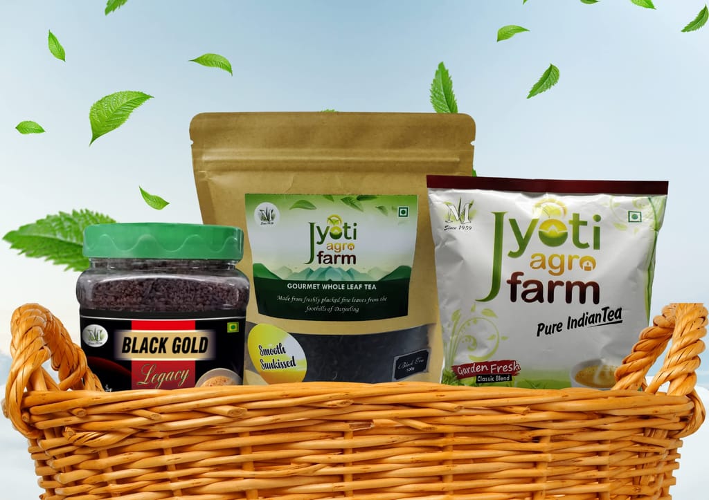 MINTRI TEA Combo Offer | Black Tea | BlackGold Legacy 250g, Jyoti Pure Indian Tea 250g, Smooth Sunkissed Orthodox Tea 100g