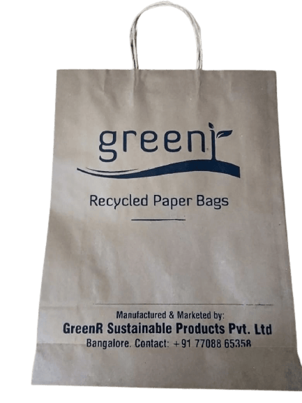 Recycled paper bag 80g/m2 | Paper bags | Home and decoration accessories |  Goodies