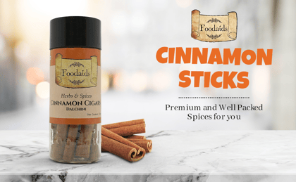 Foodaids Cinnamon Sticks / Dal chini Cigars - 100 Gm