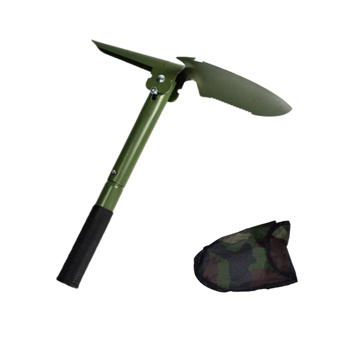 Royalhaat Multitool Mini Garden Outdoor Folding Shovel Small Engineering Camping Hiking Shovel Multifunctional Portable Entrenching Tool car Emergency Shovel