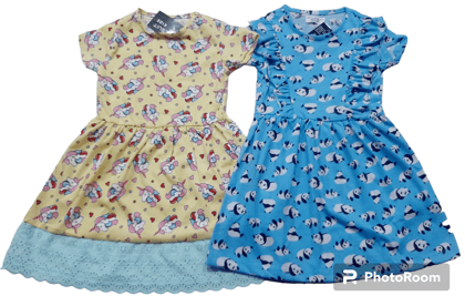 Girls casual frocks combo set