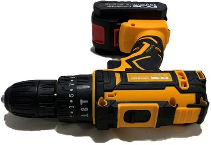 DCX Cordless Kit 25V Drill with 25 Screw Drill Bits and 2 Batteris, Heavy Duty Set Cordless DRILL Cordless Drill
