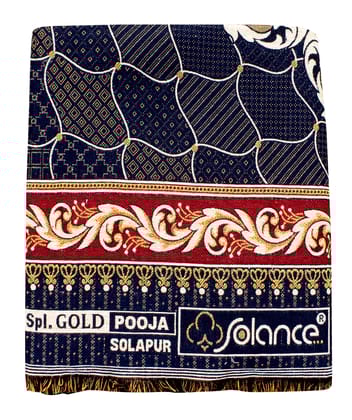 Mandhania Cotton 400 TC Solupuri Bedsheet (Double_Multicolour)