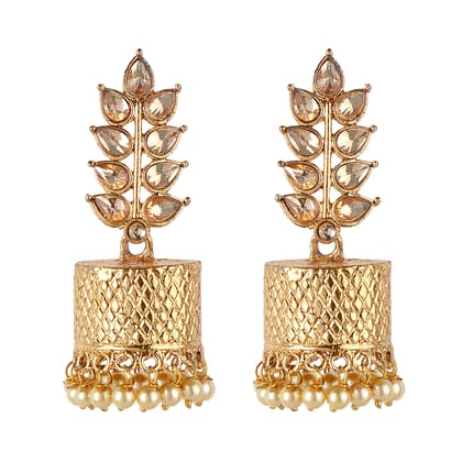 Traditional Jhuka Reverse Ad Jhumka Earrings.