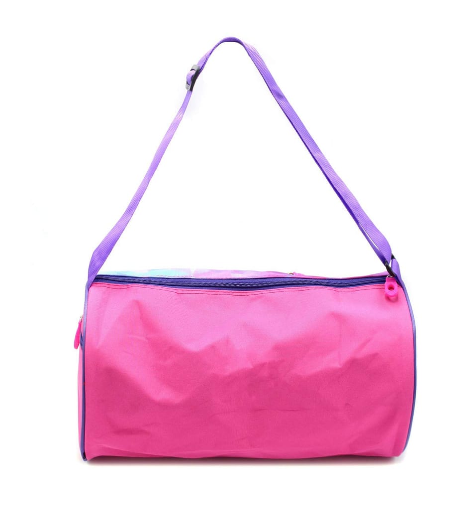 Weshopaholic Unicorn Travels Duffle Bags for Kids/Teenagers(Light-Pink)