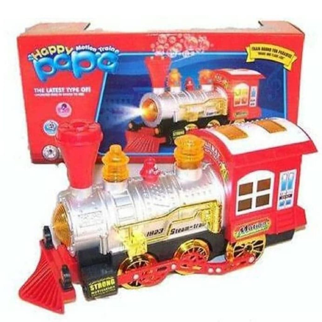 Bubble Train Toy for Kids with Liquid Bubble Bottle Sound and Light Bubble Engine - Toys and Games | Buy online on ZillyBuy