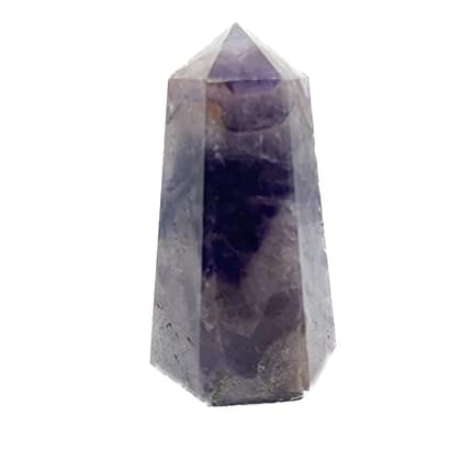 KITREE Energised Natural Lapis Lazuli Crystals Wands Obelisk Tower. (BLUE)