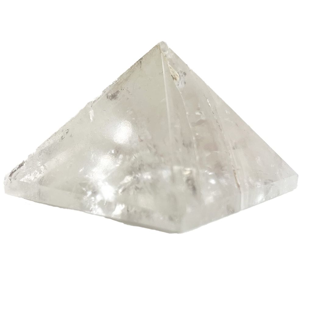 KITREE Energised Natural Green Aventurine Crystal Pyramid for Crystal Healing (Green)