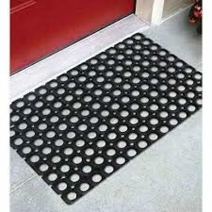 AMRO Beautility Needs- 22mm Thickness Antislip Rubber Entrance Mat (Hollow Mat) Traps MUD, Dirt & DUST for Home, Office, School, Shops, Hotels, Restaurants..- Size(16X24 in) (41X61cm)