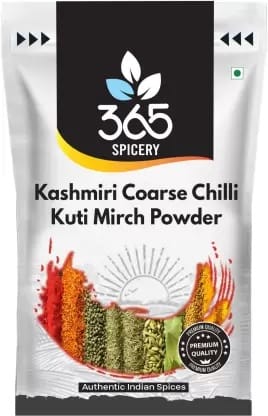 365 Spicery Kashmiri Coarse Chilli Kuti Mirch Powder-500g