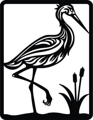 Dbeautify Beautiful Swan Design MDF Wooden Wall Hanging for Home & Office Decoration in Black Color Size: 12x9.2 Inches