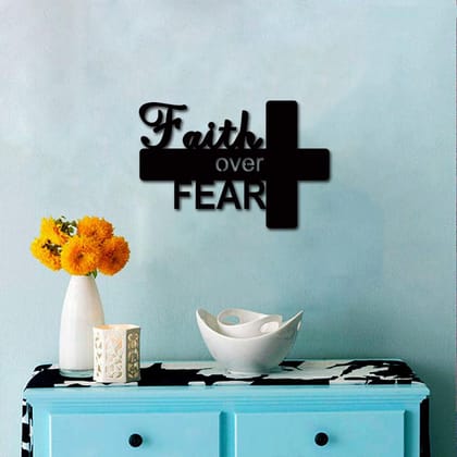 Dbeautify Quoted Design MDF Wooden Wall Art Hanging for Bedroom & Office Decoration in Black Color Size: 12 Inches