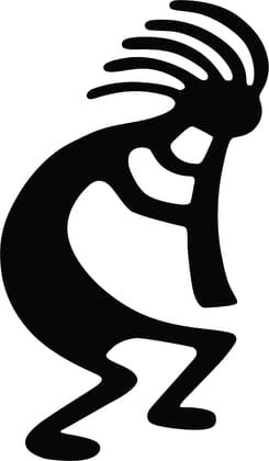 Dbeautify Unique Human Shape MDF Wooden Modern Wall Art Hanging for Living Room Bedroom & Office Decoration in Black Color Size 12 Inches