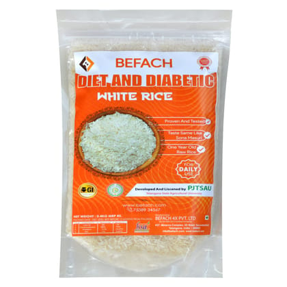 Befach Diet & Diabetic white (400 gms) | Trail pack