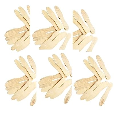Wooden Craft Stick Premium Natural Wooden Piece Ice Cream Sticks (Pack of 200)