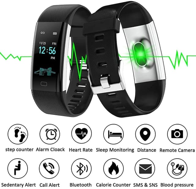 Step counter and top heart rate monitor