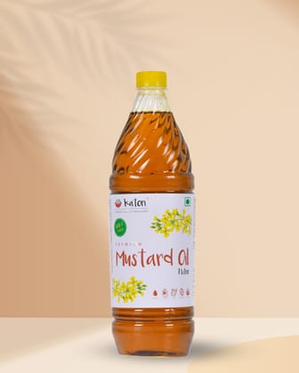 Katori Normal Mustard Oil - Plastic Bottle 1L