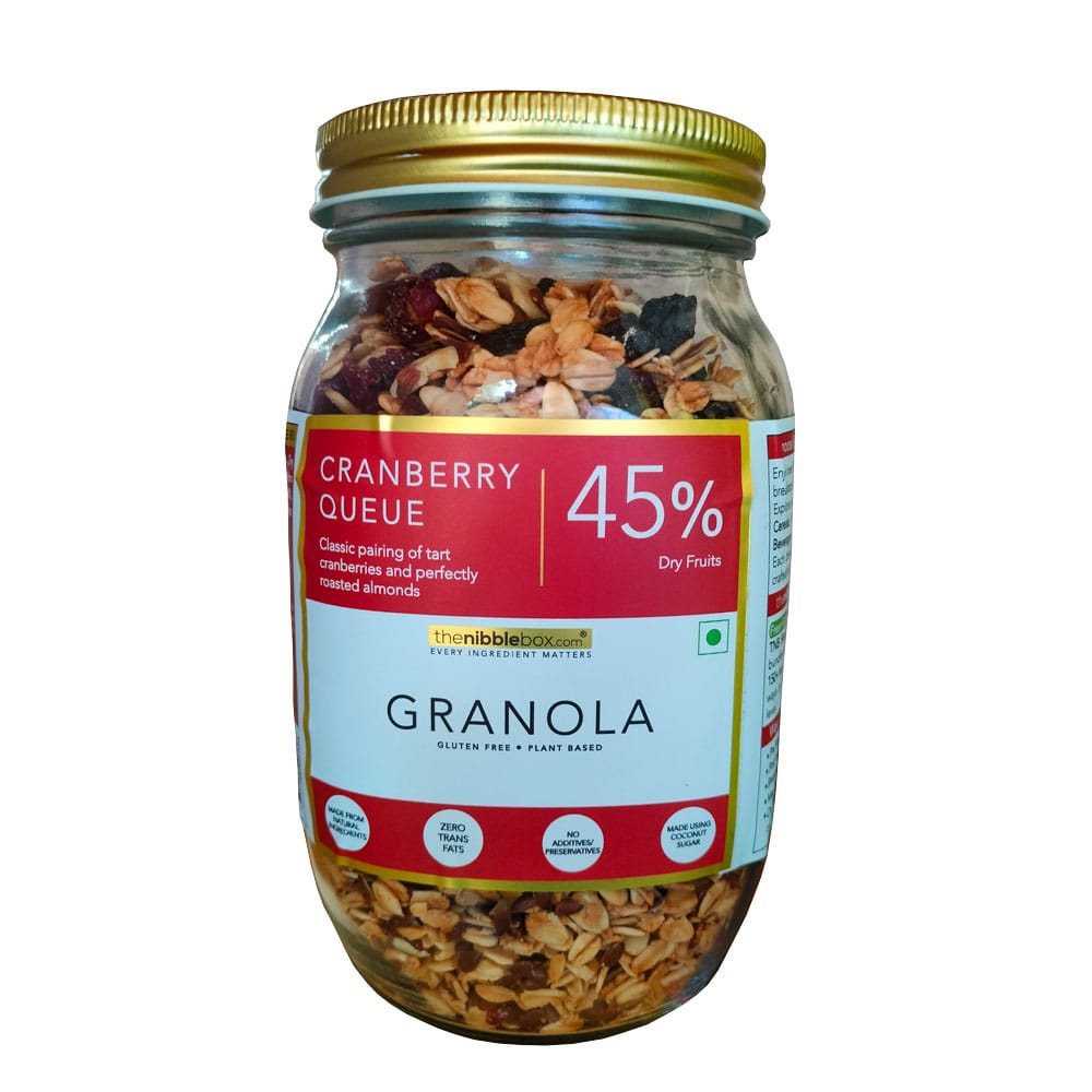 Cranberry Queue Granola