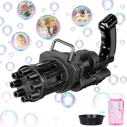 Arsha creation 8-Hole battery operated Bubbles Gun Toys for Boys and Girls
