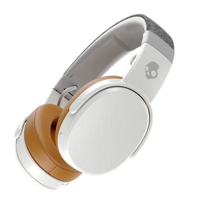 Skullcandy Crusher Over-Ear Bluetooth Headphones with Mic (Grey/Tan)