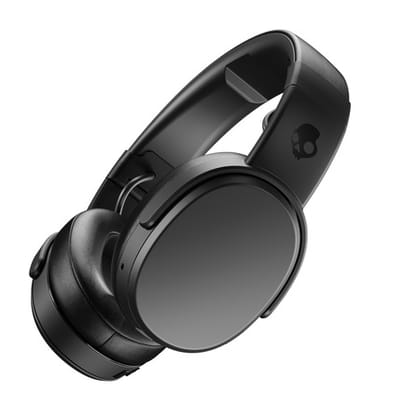 Skullcandy Crusher Over-Ear Bluetooth Headphones with Mic (Black)