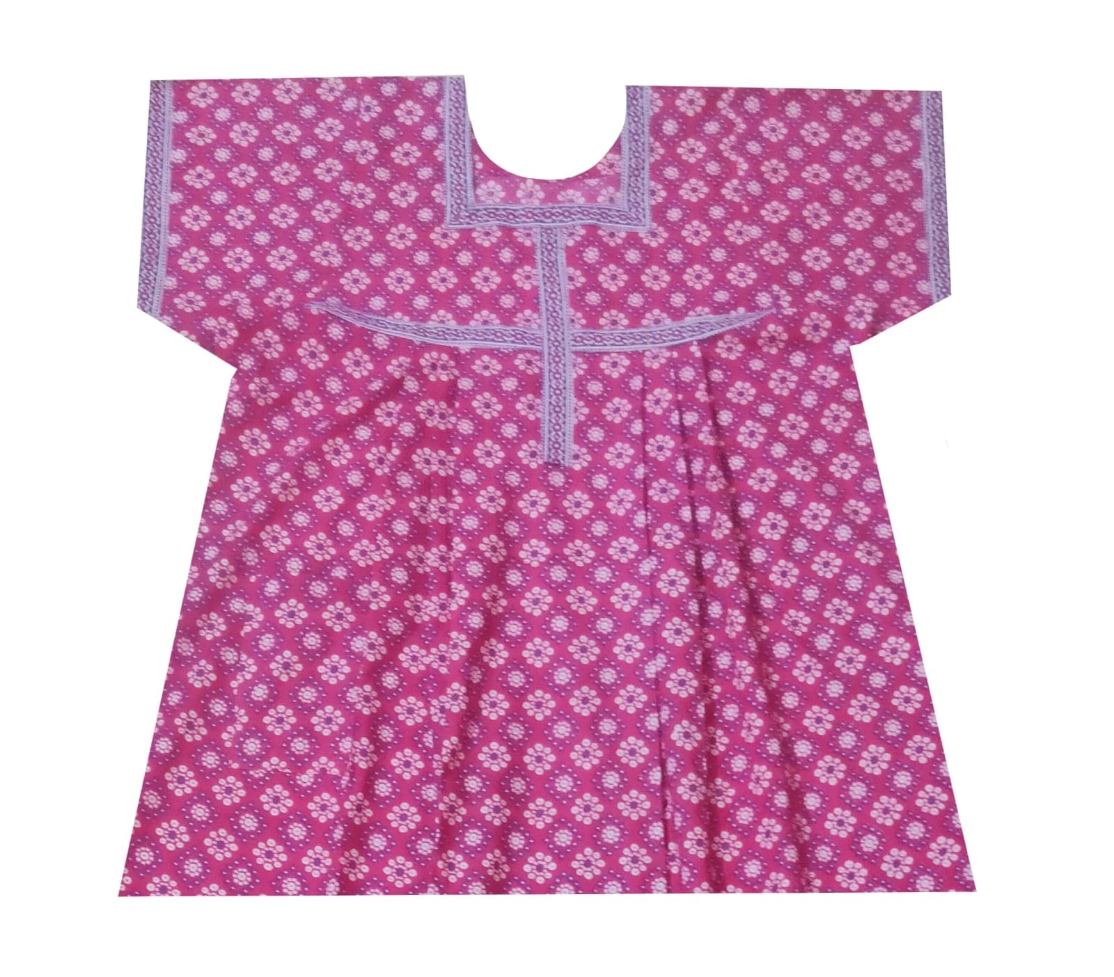 Devansh Trends Cotton Nighty for Women Clover Green Color (L-10XL) (9XL, Cotton)