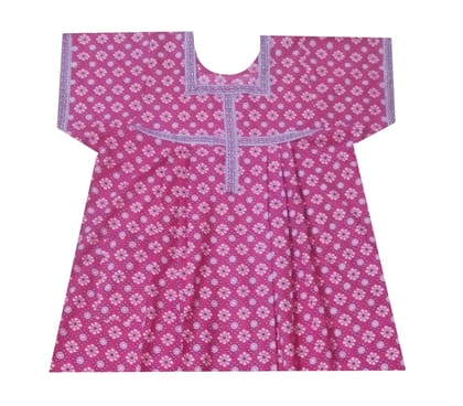 Devansh Trends Cotton Nighty for Women Clover Green Color (L-10XL) (5XL, Cotton)